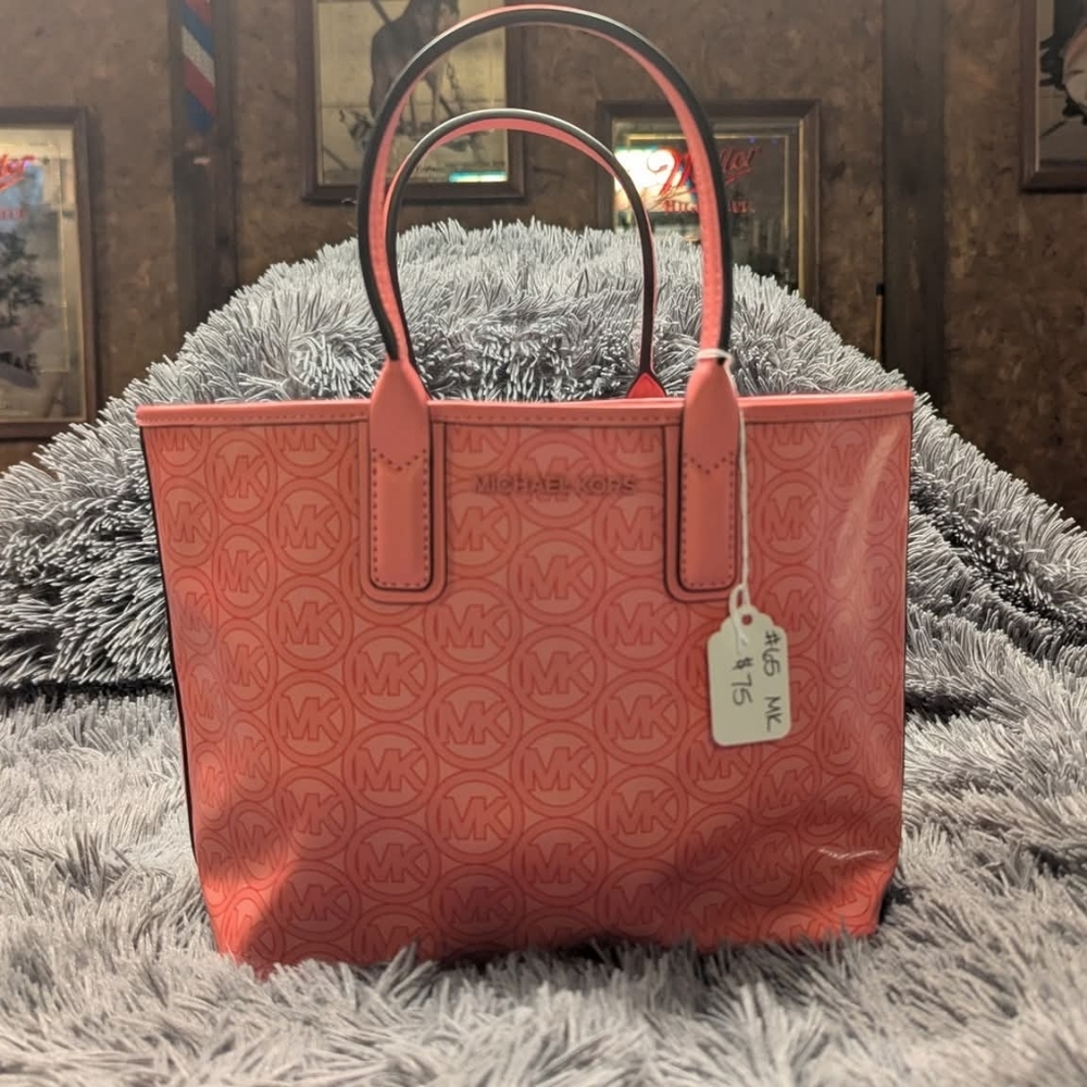 Michael Kors Jodie Small Logo Jacquard Tote Bag